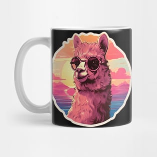 Vintage Trauma Llama Alpaca Mug